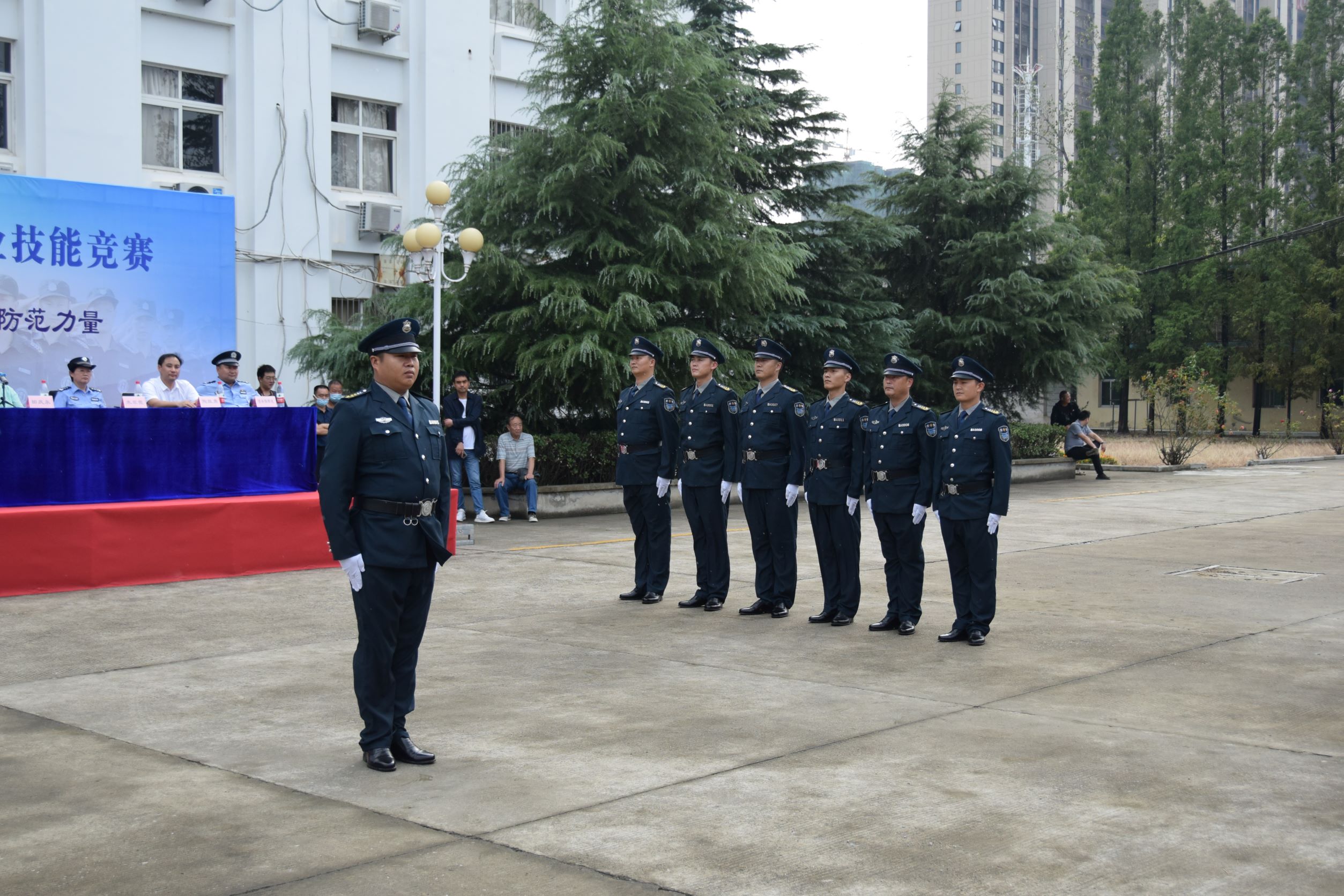 公司参加全市保安员职业技能竞赛取得佳绩(图6)